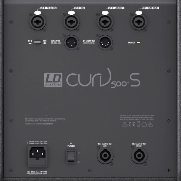 LD Systems CURV 500 PS "Portable Modular Array" par - kompletno ozvočenje - Image 3