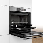 Parna pečica Bosch HSG656XS1 s 14 funkcijami Serie 8