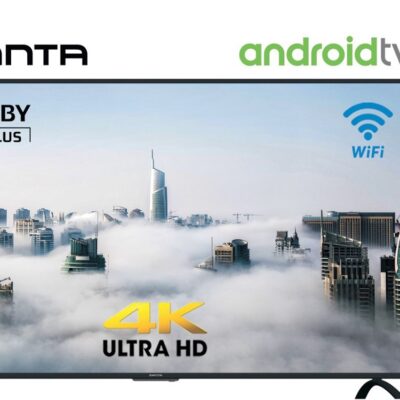 Manta 43LUA120S, 43” (diagonala 109cm), 4K-UHD, Android 9.0, Smart, WiFi, HDR10