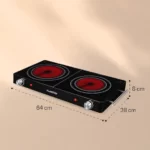 Klarstein Varicook Duo, Kuhalna plošča, 3000 W, nerjaveče jeklo, črna - Image 6