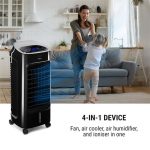 OneConcept Coolster, hladilec zraka, ventilator, ionizator, 65 W, 320 m³/h , 4 l posoda - Image 7