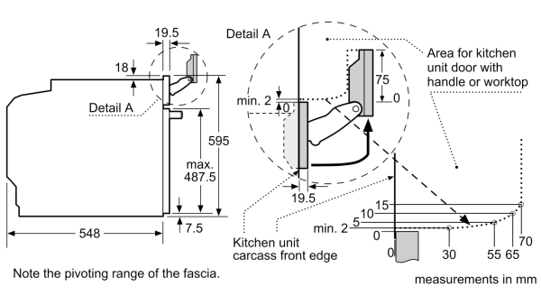 BOSCH HSG636BW1 Serie 8 vgradna parna pečica - Image 6