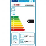 BOSCH HSG636BW1 Serie 8 vgradna parna pečica - Image 7