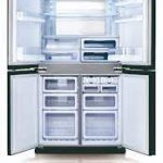 Sharp SJGX820F2BK ameriški hladilnik - črn - 2022 - Image 3