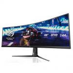 Asus ROG STRIX XG49VQ 49" ukrivljen VA gamer LED monitor