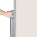 Blumfeldt Bari 316, 300 x 160 cm, bočna cerada, bočna roleta, aluminij, antracitna barva ali krem/peska - Image 3