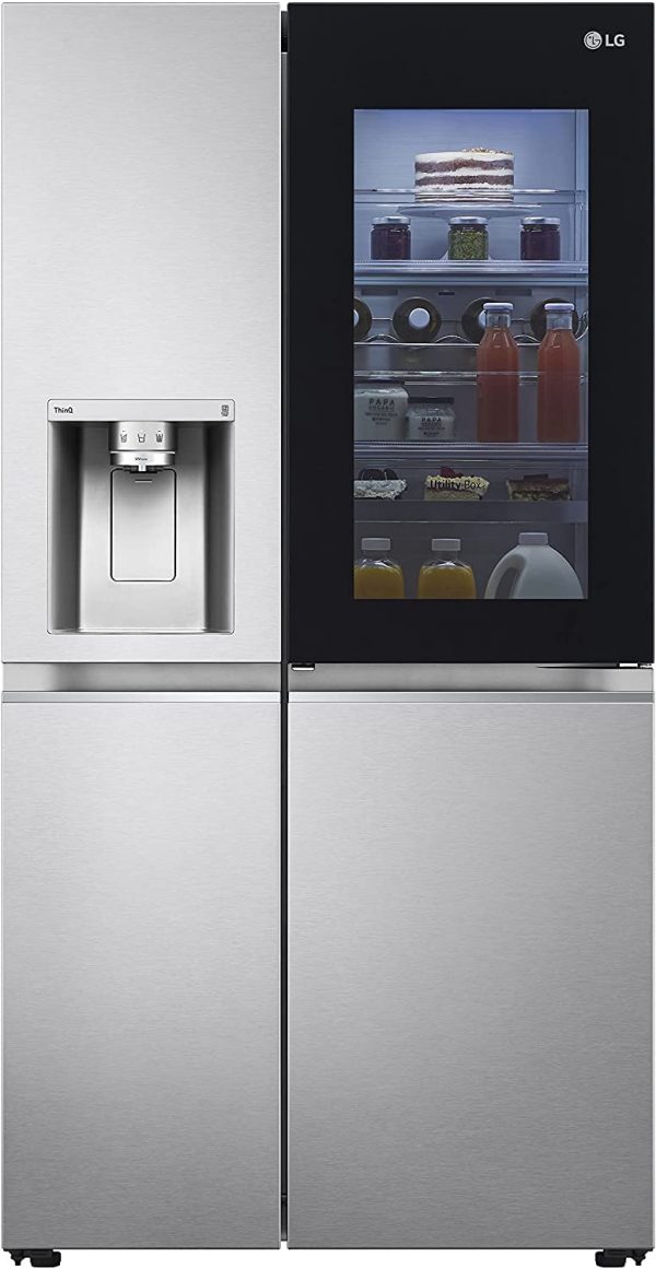 LG GSXV91BSAF hladilnik Side by Side, 635l, inverter, energijski razred F, brušeno jeklo - Image 3