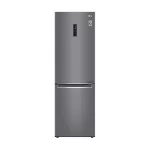 LG GBP32DSKZN Kombinirani hladilnik, 384 l, No Frost. LED zaslon, energijski razred E, višina 203 cm, sive barve