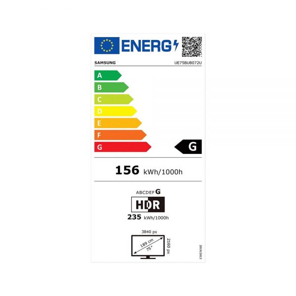 SAMSUNG UE75BU8072UXXH (2022) - Image 5