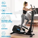 Capital Sports Helix Pro, kros trenažer, bluetooth, aplikacija, 20 kg vztrajnik - Image 5