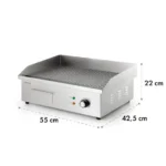 Klarstein Grillmeile 3000R električni žar, Srebrna - Image 9