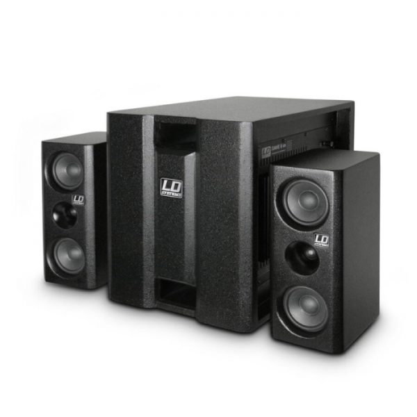 LD Systems DAVE 8 XS-1400W, kompletno ozvočenje, aktivni multimedijski sistem