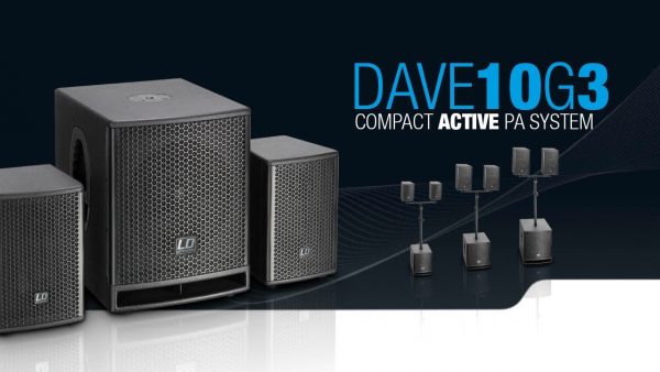 LD Systems DAVE 10 G3 – kompaktni 10″ aktivni PA sistem, 1400W - Image 6