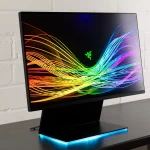 Razer Raptor Gaming 27" monitor, IPS, WQHD, 165HZ, 1ms, 350nit, HDR, Nvidia G-sync, DP, HDMI, USB-C, črn - Image 5