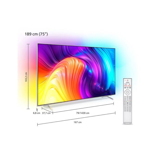 Philips 75PUS8807/12 The One 4K UHD, LED, 120 Hz, Ambilight TV - Image 6