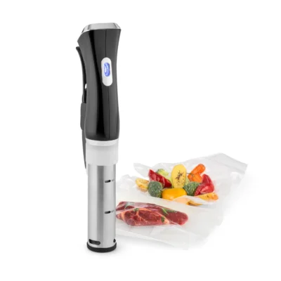 Klarstein Quickstick Kuhalnik Sous Vide, Termostat, cirkulacijska črpalka, 20 L, nerjaveče jeklo (črna barva)