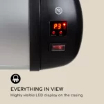 Blumfeldt Rising Sun infrardeč grelnik 850 / 1650 / 2500 W aluminij - Image 8