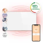 Klarstein Wonderwall 600 Smart infra plošča, Bela