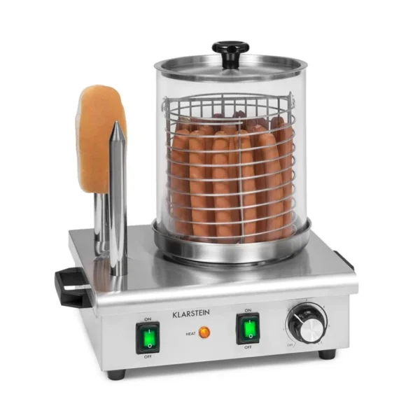 Klarstein Wurstfabrik 550 aparat za hot-dog, Srebrna