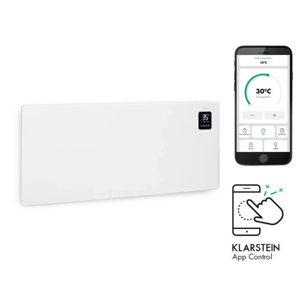 Klarstein Bansin Smart 2500 konvektor, Bela