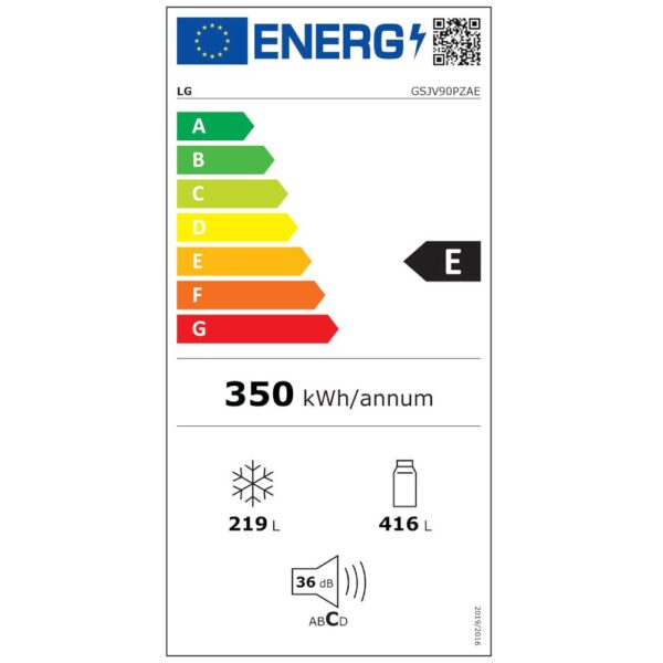 LG GSJV90PZAF side-by-side hladilnik, 635 l, energijski razred F, Door-in-Door™, LinearCooling™, DoorCooling+™, FRESHBalancer™, Inox - Image 7