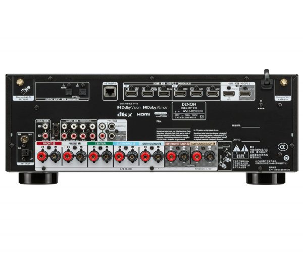 DENON AVR-X2800H DAB 7.2 pogl. 8K AV sprejemnik, črn - Image 2