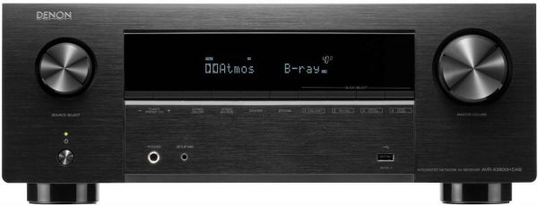 DENON AVR-X2800H DAB 7.2 pogl. 8K AV sprejemnik, črn - Image 4