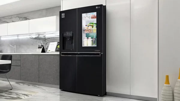 LG GSX961MCCZ Side by side hladilnik, M: 179 cm, 601 L, Total No Frost, WiFi povezava, energijski razred F, mat črna - Image 4
