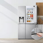 LG GSJV90PZAF side-by-side hladilnik, 635 l, energijski razred F, Door-in-Door™, LinearCooling™, DoorCooling+™, FRESHBalancer™, Inox - Image 6