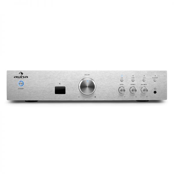 Auna AV2-CD508BT HiFi ojačevalnik, Srebrna - Image 2