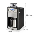 Klarstein Aromatica II Thermo aparat za kavo, Srebrna - Image 10