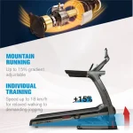 Capital Sports Infinity Track 4.0, tekalna steza, 5.5 PS, BT, aplikacija Kinomap, LED zaslon - Image 5