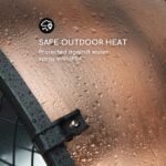 Blumfeldt Heatspot grelec za teraso, Baker - Image 7