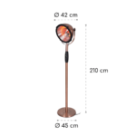 Blumfeldt Heatspot grelec za teraso, Baker - Image 11