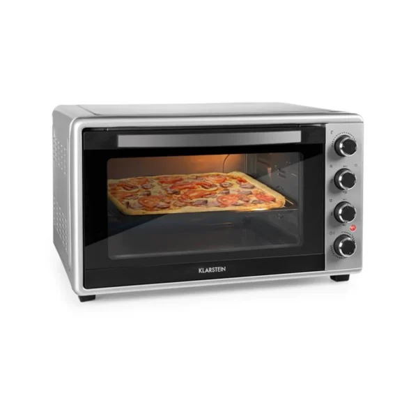Klarstein Masterschef 45 mini pečica, Srebrna