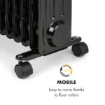 Klarstein Klarstein Thermaxx Heatstream radiator na olje, Črna - Image 8