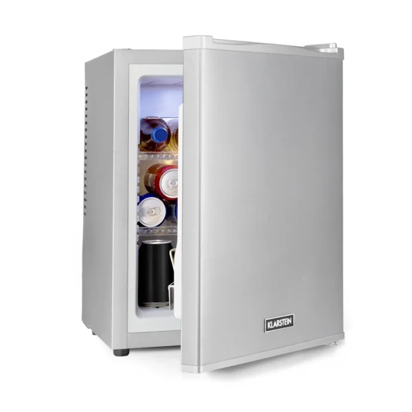 Klarstein Mini hladilnik, minibar Happy Hour 33, Srebrna
