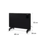 Klarstein Bansin Smart 1500 konvektor, Črna - Image 9