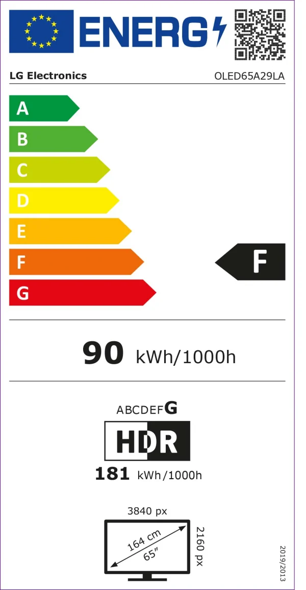 LG OLED65A29LA 4K UHD Smart TV model 2022/23 - Image 6