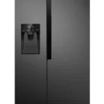 Gorenje NRS9182VB ameriški hladilnik, 562 l, črn