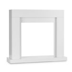 Klarstein Studio Frame, Kaminska konstrukcija, Okvir, MDF, Moderna zasnova, bela barva, Bela