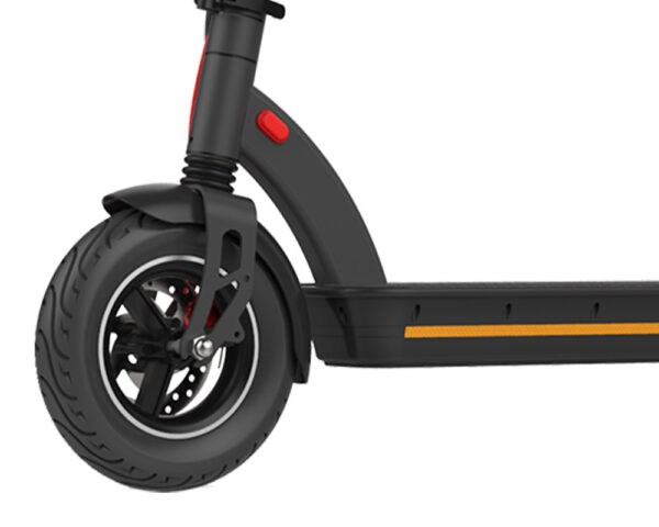 Električni skiro MS ENERGY e10, 10" pnevmatike, 450W motor, domet do 40km, LED osvetlitev, zložljiv, 48V 12.5Ah baterija, regenerativno polnjenje, LCD zaslon, brezplačna aplikacija, črne ali bele barve - Image 7