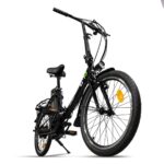 Električno zložljivo kolo Trevi SPEEDY GO, 20'', hitrost do 25km/h, domet do 25km, LED display, baterija 3.6V/6Ah, do 100kg, črn ali srebrn - Image 2