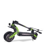 Električni skiro MS ENERGY x10, 10" pnevmatike, 2x 1000W motor, domet do 75km, LED osvetlitev, zložljiv, 52V 18Ah baterija, regenerativno polnjenje, amortizerji, LCD zaslon, črno zelen - Image 3