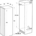 Gorenje RBI5182A1 vgradni hladilnik - Image 2