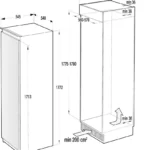 Gorenje RI4182E1 vgradni hladilnik - Image 2