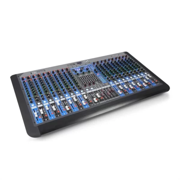 Power Dynamics PDM-S2004, 20-kanalna mešalna miza, DSP/MP3, USB priključek, BT sprejemnik