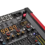 Power Dynamics 8-KANALNA MEŠALNA MIZA PDM-S804A Z VGRAJENIM OJAČEVALNIKOM (2 X 350 W RMS) - Image 2