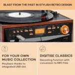 Auna 388 DAB+, stereo sistem, Les - Image 4