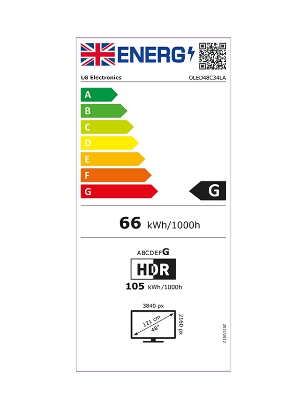 LG OLED48C34LA 4K UHD Smart TV model 2023, črna - Image 13